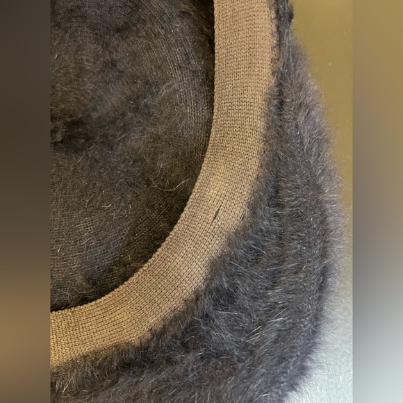 Kangol Vintage Angora Fur Blend Navy Blue Cap Hat Men’s Sz Medium - Picture 6 of 13